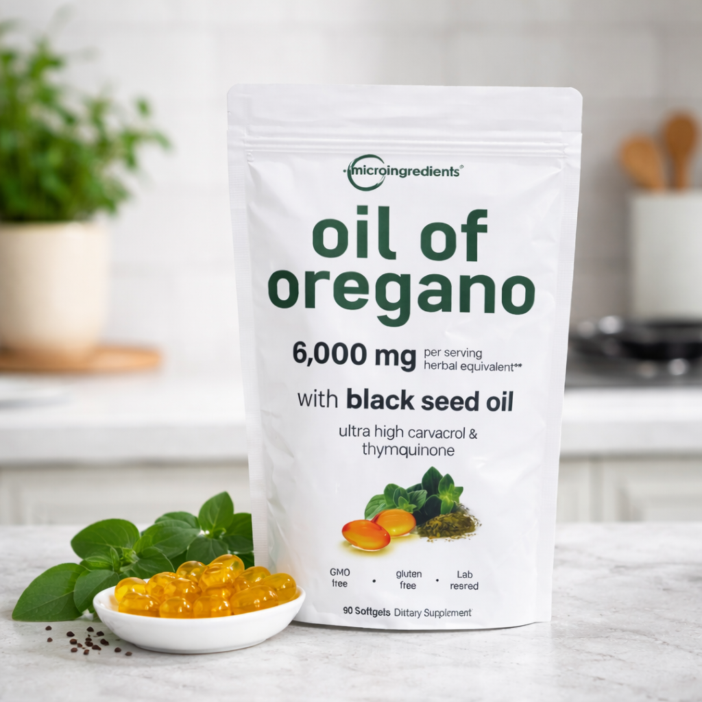 Aceite De Oregano En Capsulas: Defensas Elevadas Con Ingredientes Naturales 🌿
