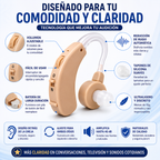 Amplificador Auditivo 👂 | Escucha con Más Claridad y Comodidad