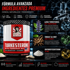 TURKESTERONE: Entrena más duro, recupérate más rápido y lleva tu físico al siguiente nivel 💪⚡