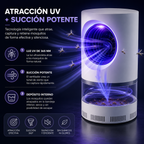 Duerme Sin Mosquitos Todas las Noches | Lámpara UV Silenciosa 🦟