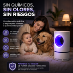 Duerme Sin Mosquitos Todas las Noches | Lámpara UV Silenciosa 🦟