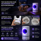 Duerme Sin Mosquitos Todas las Noches | Lámpara UV Silenciosa 🦟