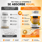 Liposomal vitamina C: Energía, defensas y antioxidantes en una sola fórmula 🍊