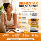 Liposomal vitamina C: Energía, defensas y antioxidantes en una sola fórmula 🍊