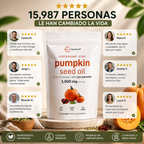 Aceite de Semilla de Calabaza: Recupera tu Cabello, Cuida tu Próstata y Mejora tu Salud Naturalmente🌿