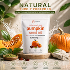 Aceite de Semilla de Calabaza: Recupera tu Cabello, Cuida tu Próstata y Mejora tu Salud Naturalmente🌿