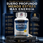 Magnesium Complex: Más energía, menos estrés y el descanso que tu cuerpo necesita
