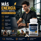 Magnesium Complex: Más energía, menos estrés y el descanso que tu cuerpo necesita