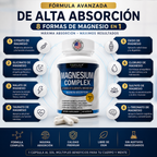 Magnesium Complex: Más energía, menos estrés y el descanso que tu cuerpo necesita