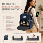Pañalera Cuna: práctica, elegante y lista para todo🍼