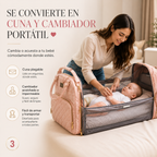 Pañalera Cuna: práctica, elegante y lista para todo🍼