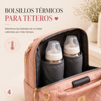 Pañalera Cuna: práctica, elegante y lista para todo🍼