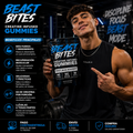 Beast Bites: Convierte cada entrenamiento en modo bestia con la creatina más fácil y brutal de tomar 🏋️‍♂️