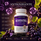 Resveratrol Complex: Energía, bienestar y protección antioxidante🍇