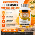 Liposomal vitamina C: Energía, defensas y antioxidantes en una sola fórmula 🍊