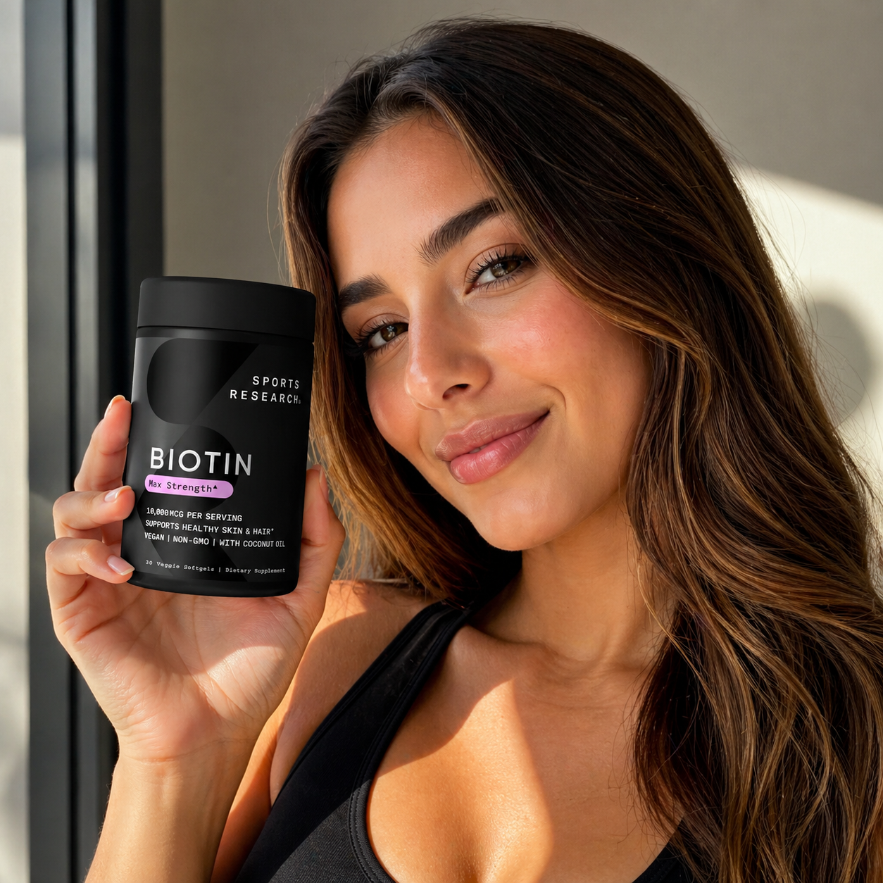Biotina Max: Tu secreto para un cabello hermoso, una piel saludable y uñas fuertes✨