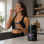 Biotina Max: Tu secreto para un cabello hermoso, una piel saludable y uñas fuertes✨
