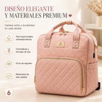 Pañalera Cuna: práctica, elegante y lista para todo🍼