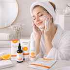 Kit Vitamina C X4: Ilumina tu piel y luce un rostro radiante 🍊✨