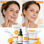 Kit Vitamina C X4: Ilumina tu piel y luce un rostro radiante 🍊✨